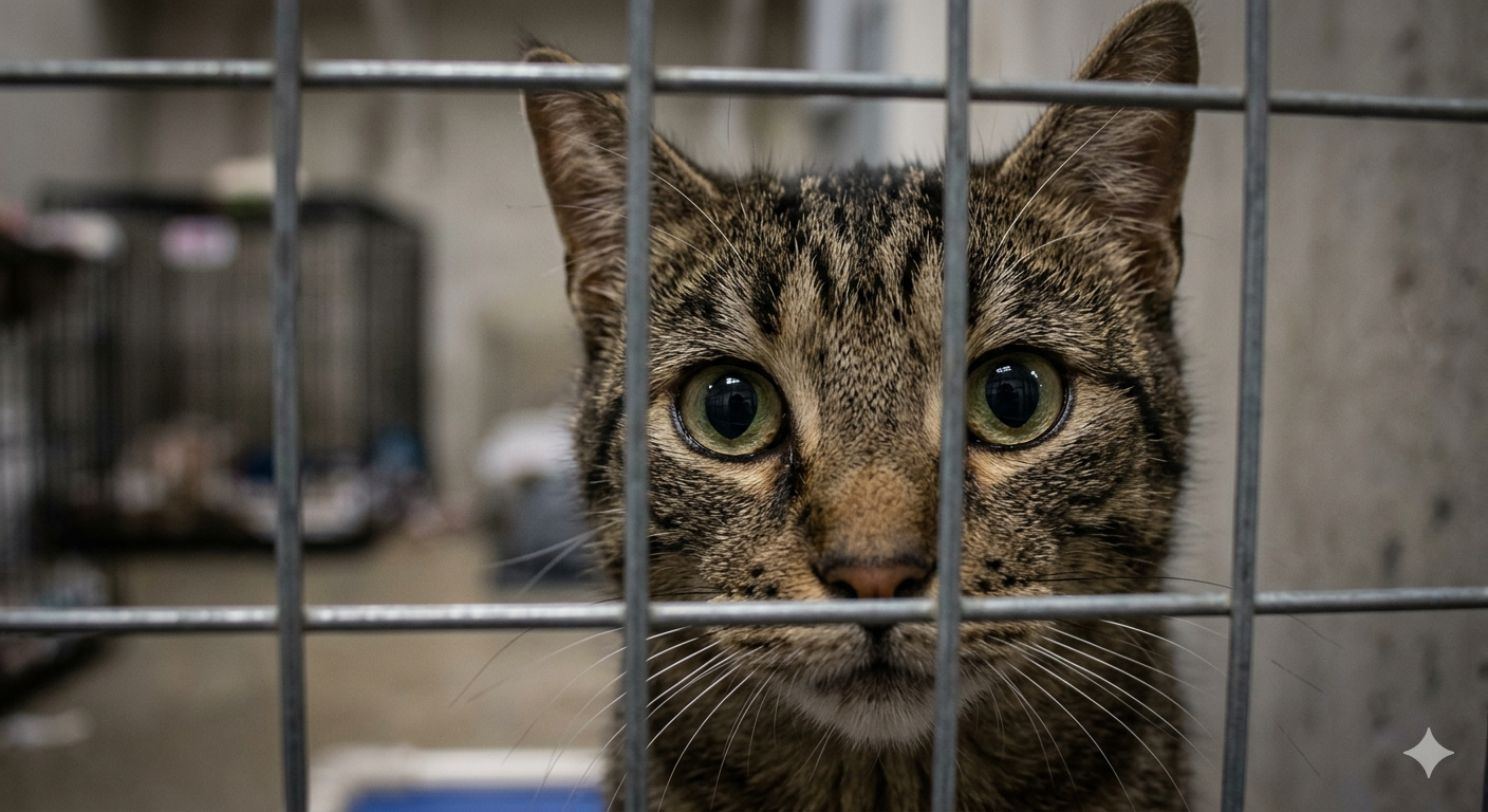 Scared-Trapped-Cat